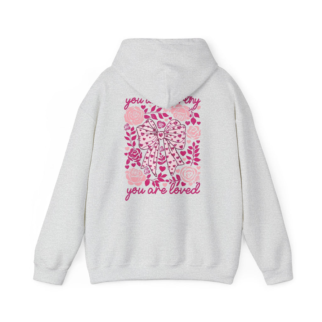 Self-Love Hoodie – "In My Self-Love Era" Floral Back Hoodie (You Are Loved)