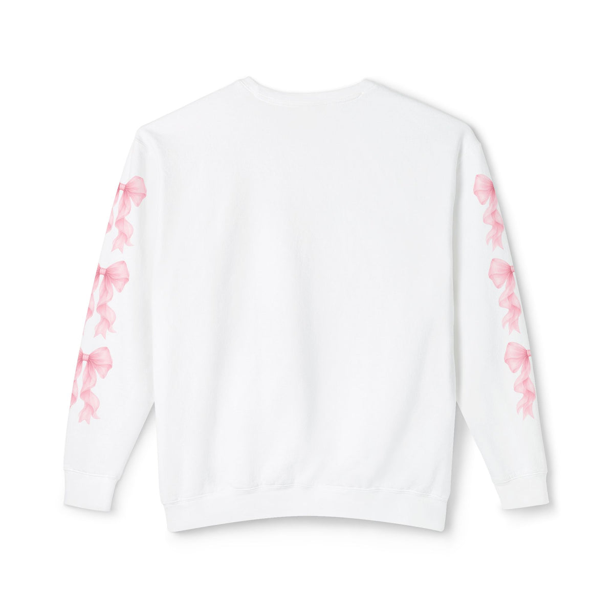 Girl Power Crewneck Sweatshirt — Pink High Heels "I'm Just a Girl" Design