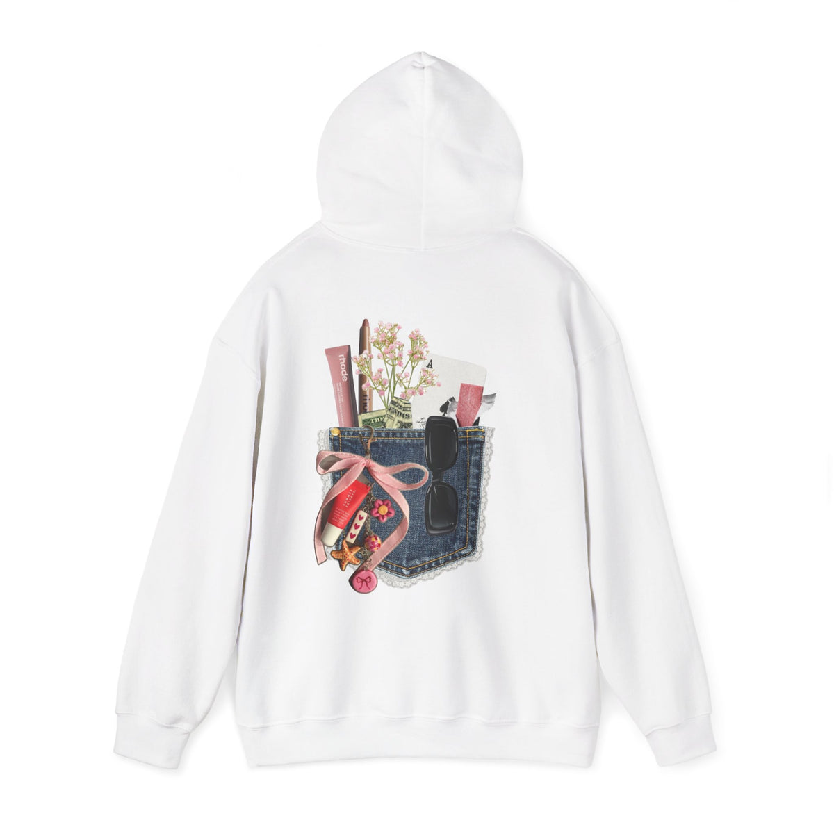 Pocket-Kit Hoodie — 'Main Apni Favourite Hoon' Graphic Sweatshirt