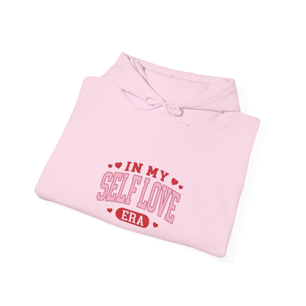 Self-Love Hoodie – "In My Self-Love Era" Floral Back Hoodie (You Are Loved)