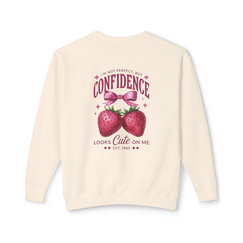 Strawberry “Good Vibes Only” Crewneck Sweatshirt
