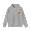 Hello Autumn Hoodie — Cozy Fall Graphic Sweatshirt with Pumpkin, Scarf & Mug Design