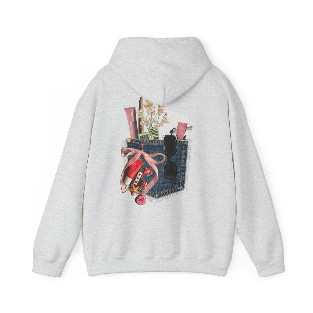 Pocket-Kit Hoodie — 'Main Apni Favourite Hoon' Graphic Sweatshirt