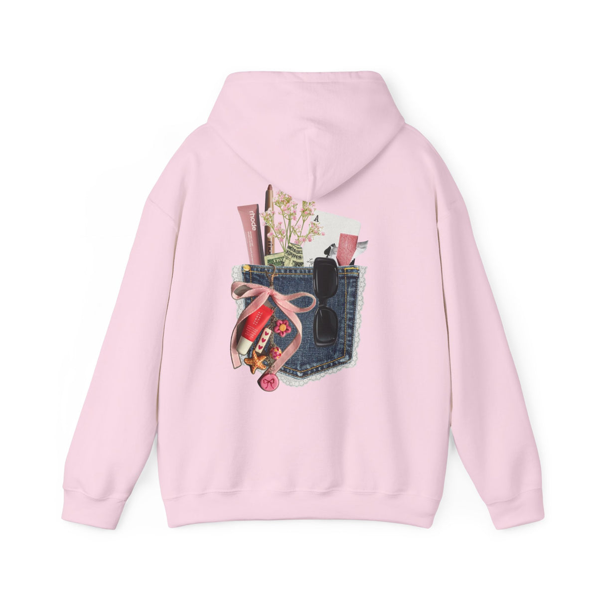 Pocket-Kit Hoodie — 'Main Apni Favourite Hoon' Graphic Sweatshirt