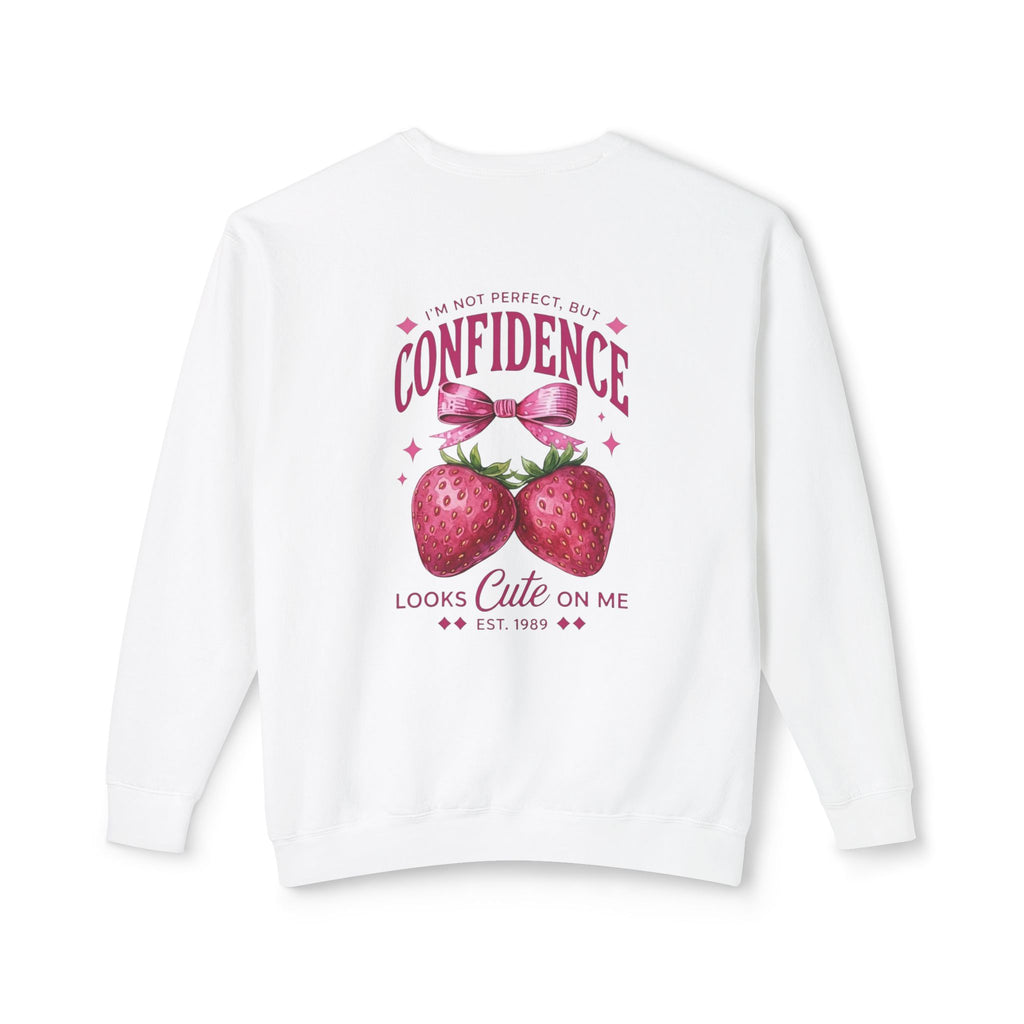Strawberry “Good Vibes Only” Crewneck Sweatshirt