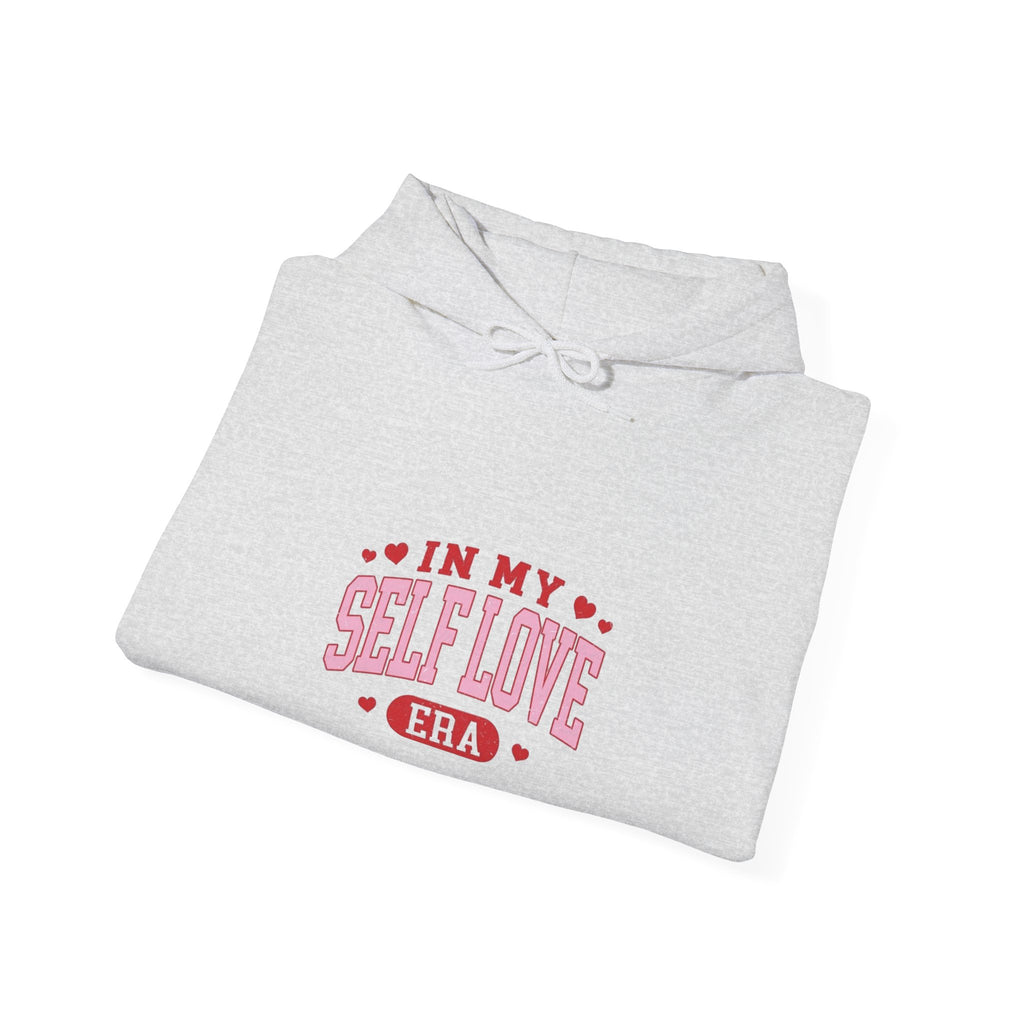 Self-Love Hoodie – "In My Self-Love Era" Floral Back Hoodie (You Are Loved)