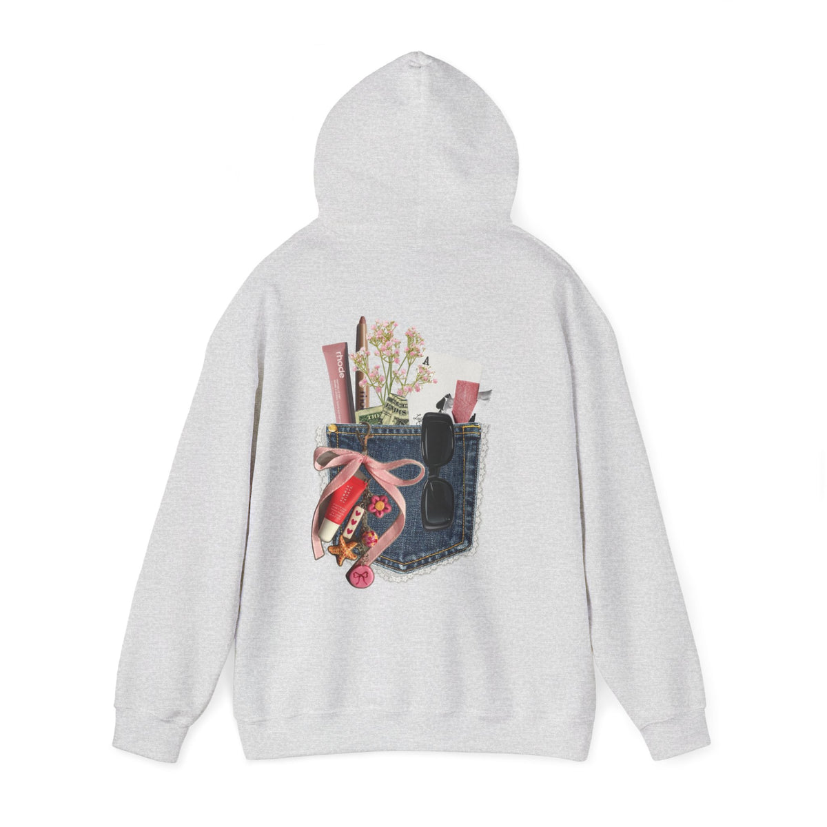 Pocket-Kit Hoodie — 'Main Apni Favourite Hoon' Graphic Sweatshirt
