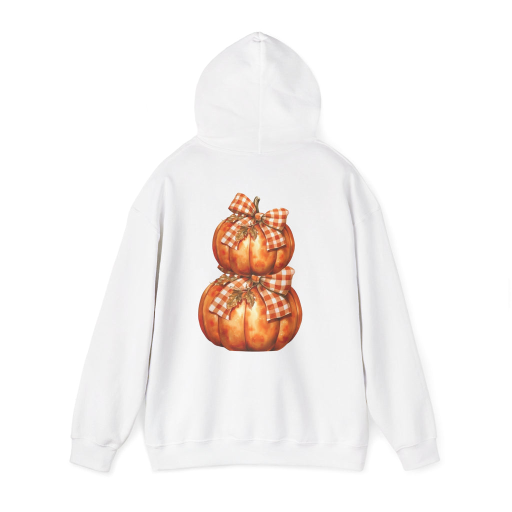 Pumpkin Spice Coffee & Layered Pumpkin Hoodie — Fall Coffee Lovers Sweatshirt