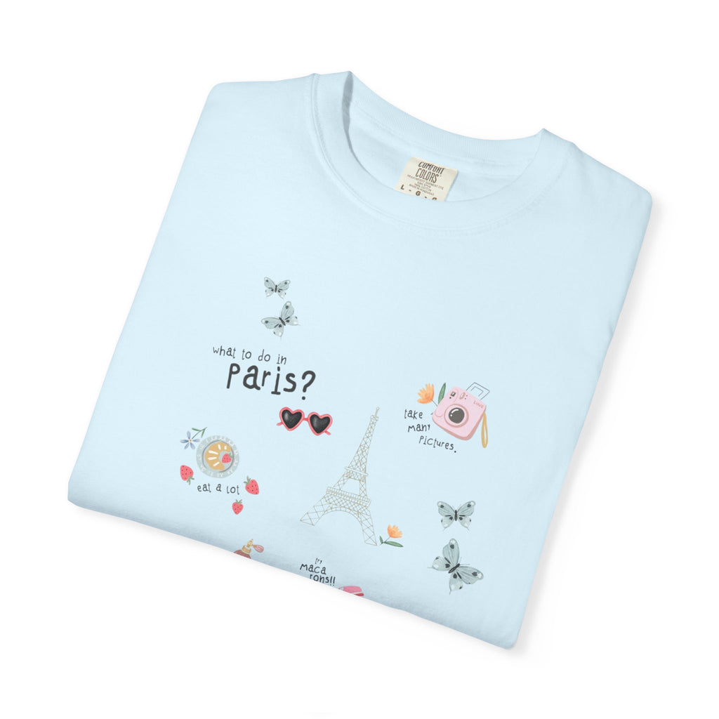 Paris Bicycle Graphic T-Shirt — Cute Parisian Travel Tee