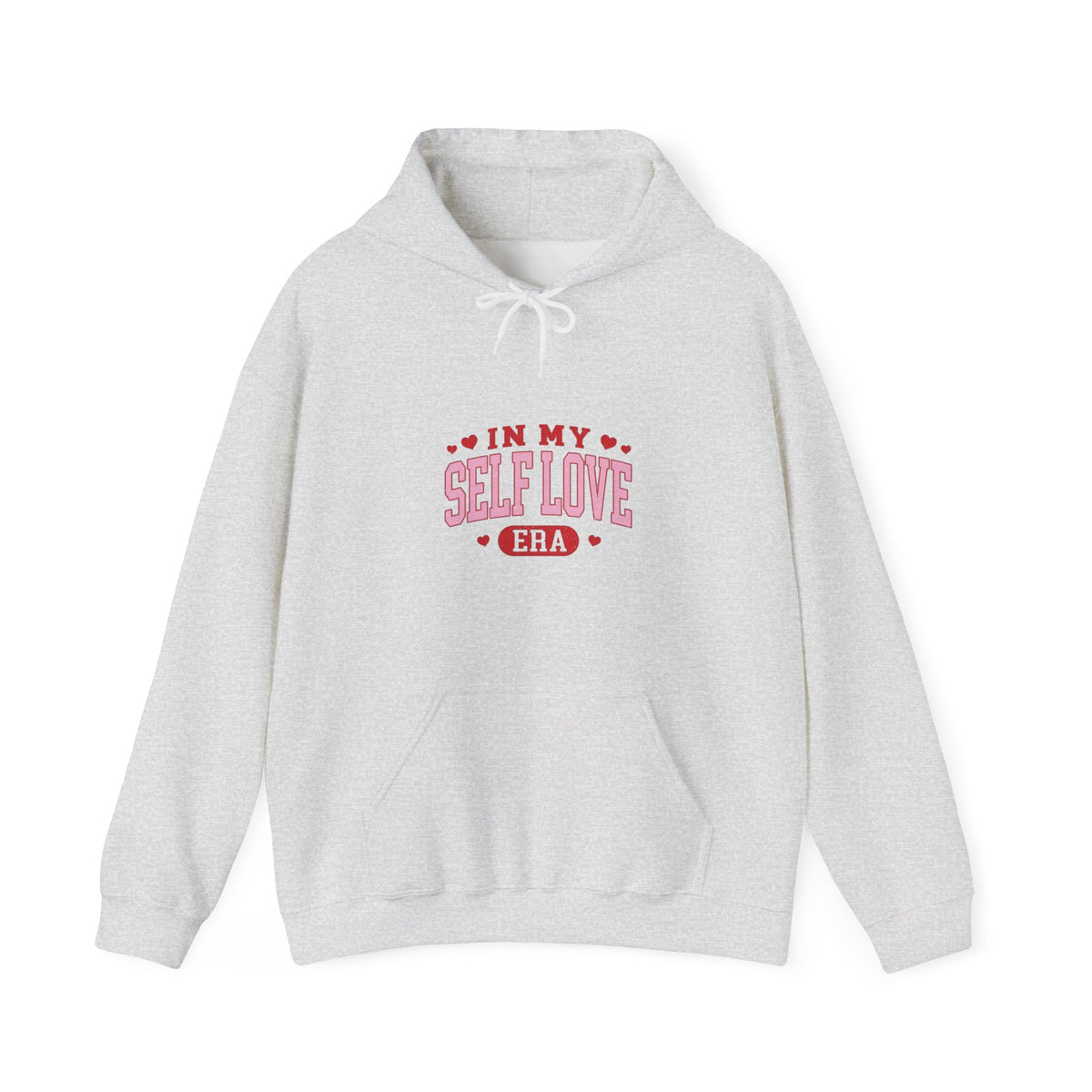 Self-Love Hoodie – "In My Self-Love Era" Floral Back Hoodie (You Are Loved)