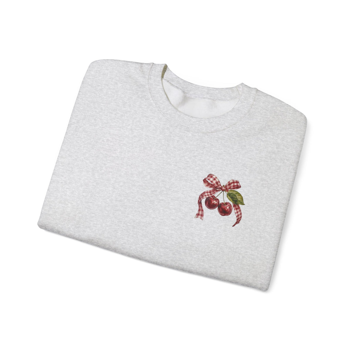 Cherry Bookstack Crewneck Sweatshirt