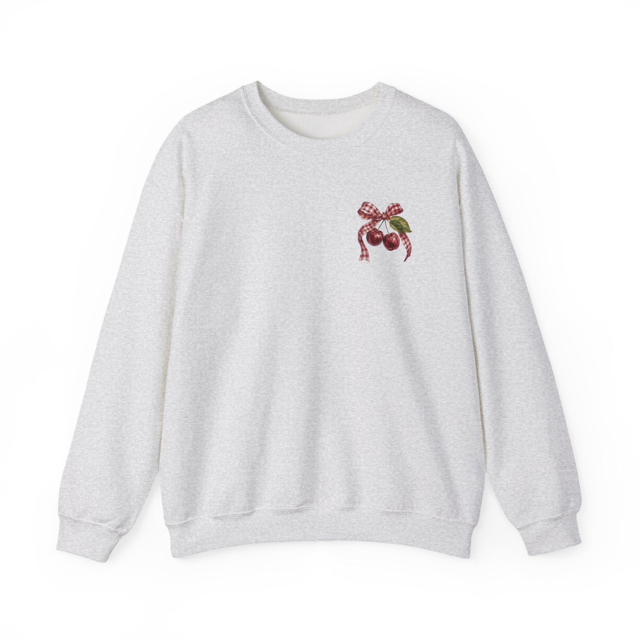 Cherry Bookstack Crewneck Sweatshirt